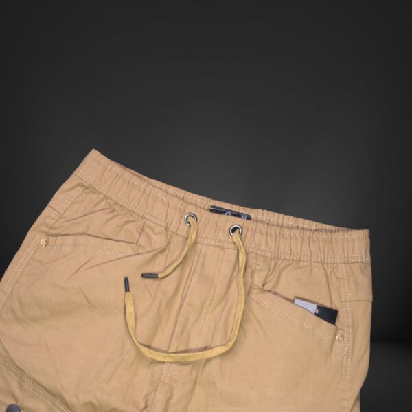 Premium Premium Cargo Pant- (Dark Beige) - GT-105 - Image 3