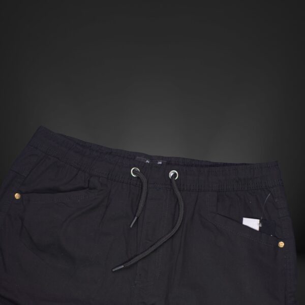 Premium Premium Cargo Pant- (Black) - GT-101 - Image 2